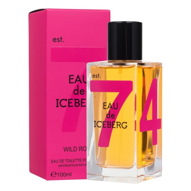 ICEBERG Eau de Iceberg Wild Rose Pour Femme EDT 100ml